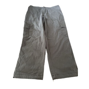 Women's Social Standard Gray Cargo Pants Size L